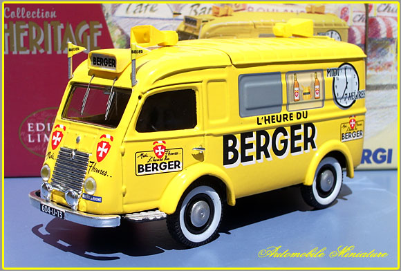 Renault 1000 Kg Cinéma Avec Remorque Corgi Héritage 1/43 - Neuve En Boîte