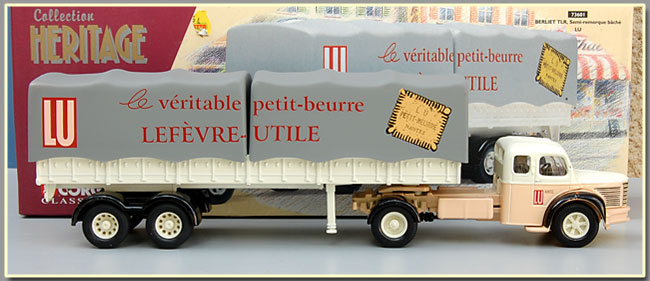 Miniature Corgi 1/50 - Berliet Semi-remorque Fruehauf La Poste - Occasion