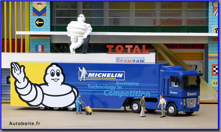 Camion eligor 1/43 renault magnum 2008 semi tautliner marichal - Collection