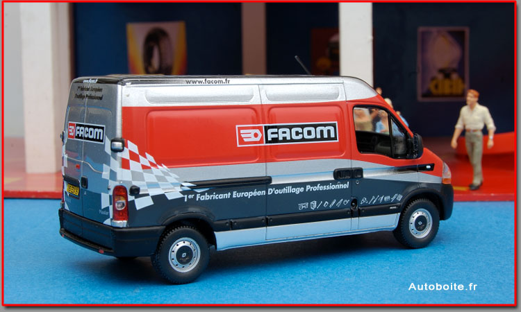 Miniature Voiture TOP 43 Renault 20 Facom #12 - échelle 1/43 Collection 1981