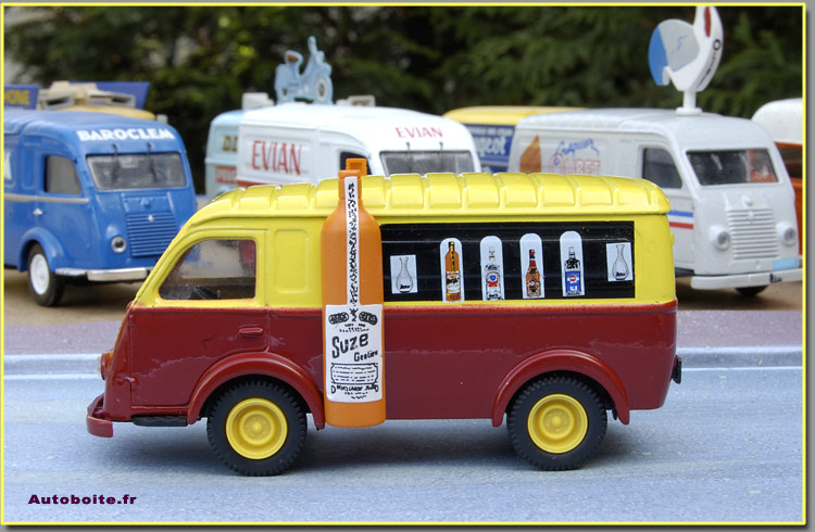 Renault 1000 Kg Teinturerie Jaune - Macadam AM34 - Miniature 1/43 En Métal