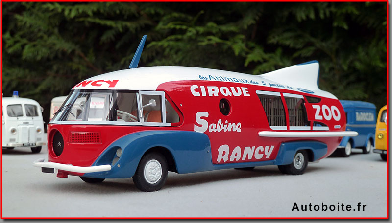 Citroën Type 55 camion fusée Sabine Rancy de Perfex au 1/43 ème