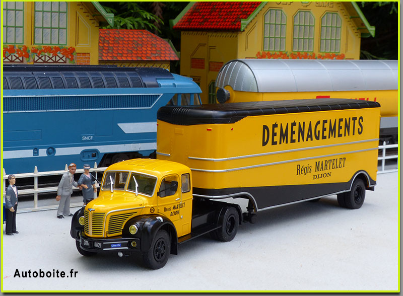 IXO CAMIONS D'EXCEPTION 1/43 - Berliet TBC 8 KT semi-remorque Armée IXO CAMIONS D'EXCEPTION 1/43 - Berliet TBC 8 KT semi-remorque Armée