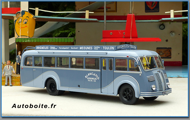 Berliet PCK 8F 1951 – Véhicule Pompiers COMPTOURS échelle 1:50 – Résine Rouge