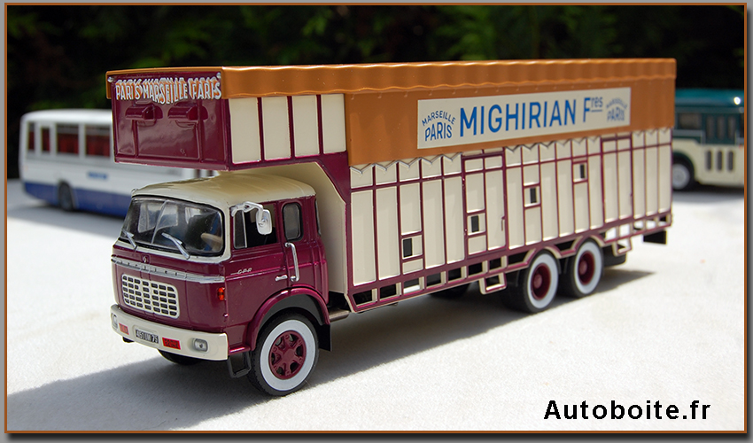 Camion Berliet TR 12 Tracteur Semi-Remorque 1/43 - Modèle Réduit Neuf IXO