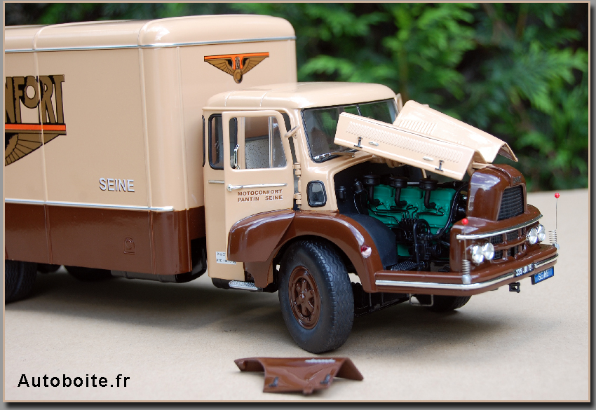 UNIC ZU 122 Izoard  Maqmadon moteur