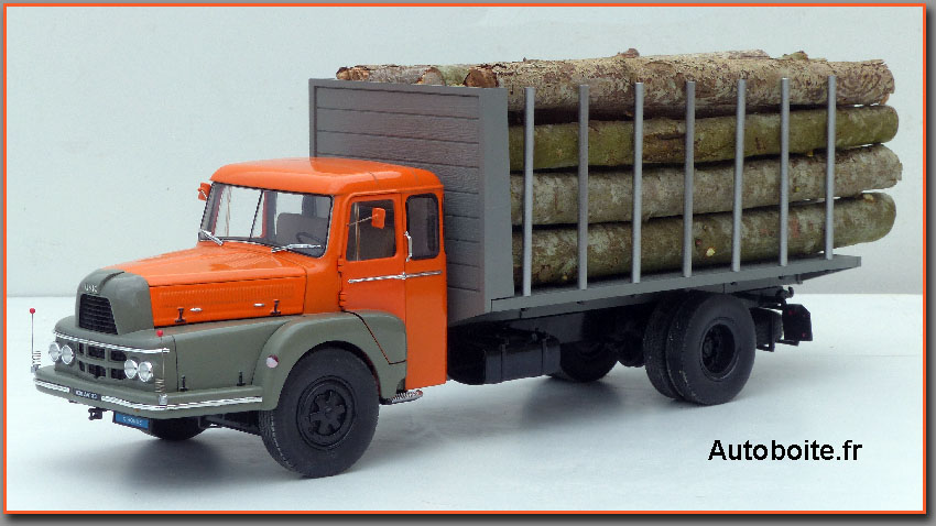 Unic Maqmadon orange au 1/24 porte grume