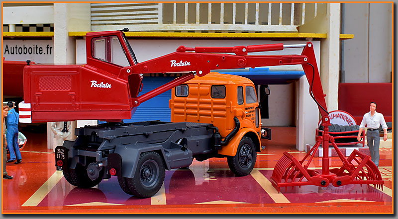 Saviem transport Louvigny Pocclain 1/43 ar Saviem Altaya Saviem transport Louvigny Pocclain 1/43 ar