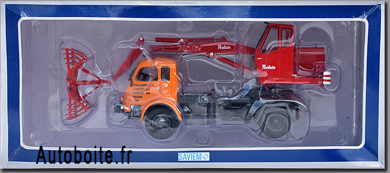 Saviem transport Louvigny Pocclain 1/43 boite Saviem transport Louvigny Pocclain 1/43 boite