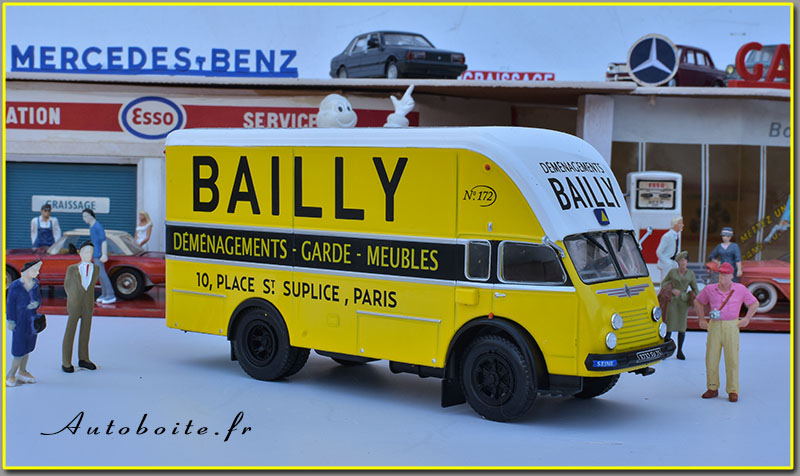 Berliet GPRK 10 FOURGON FRIGORIFIQUE TRANSPORTS DEPAEUW au 1/43 ème de Hachette Collection "Berliet" 