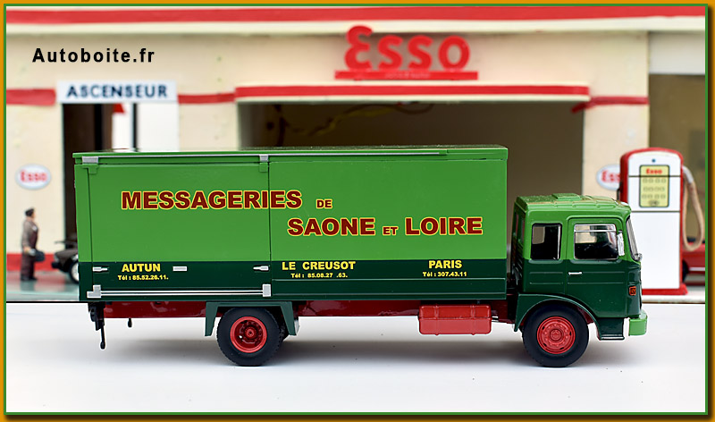 Saviem messagerie Saone et Loire Altaya coté