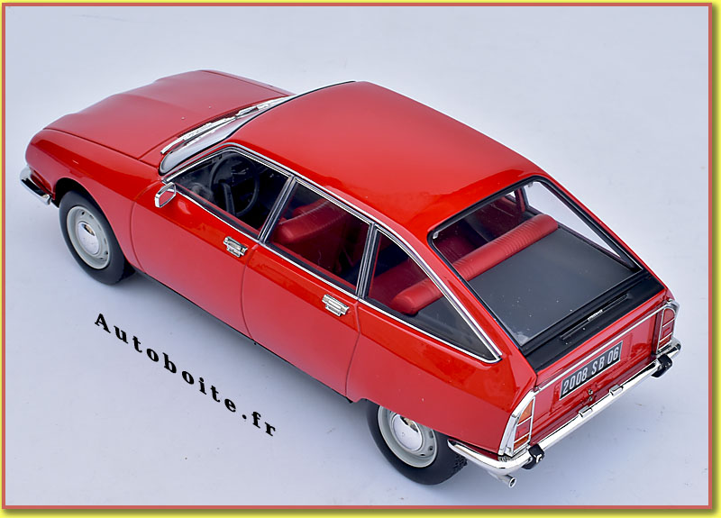 Citroen GS Norev ar haut