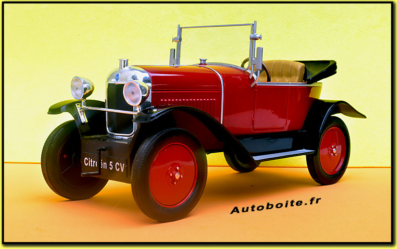 Citroen 5cv 1922 1/18 rouge