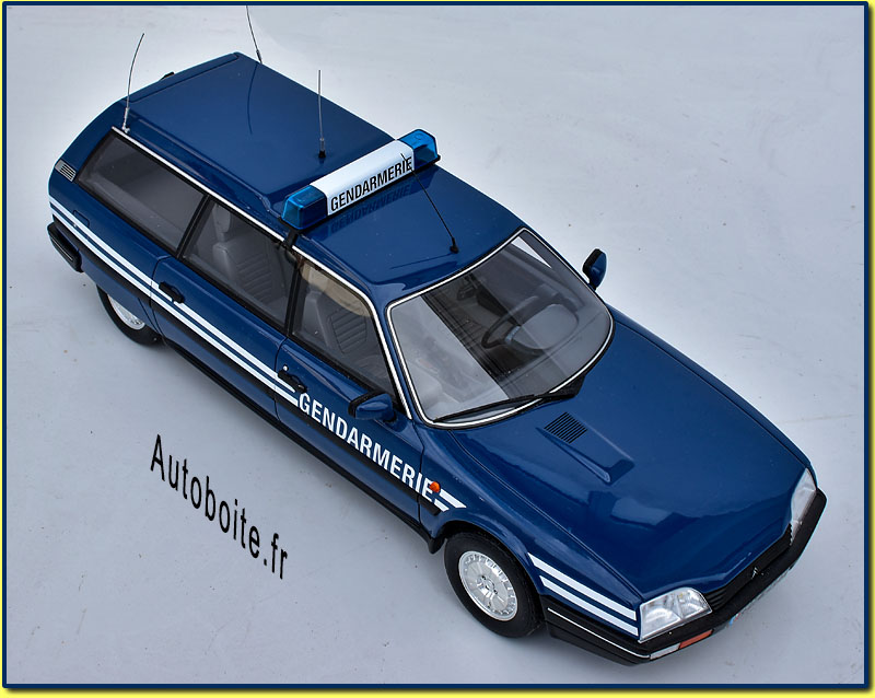 Citroën CX Break gendarmerie au 1/18 Otto h av
