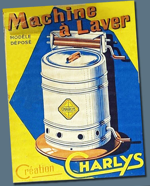 Pub machine à laver Charlys