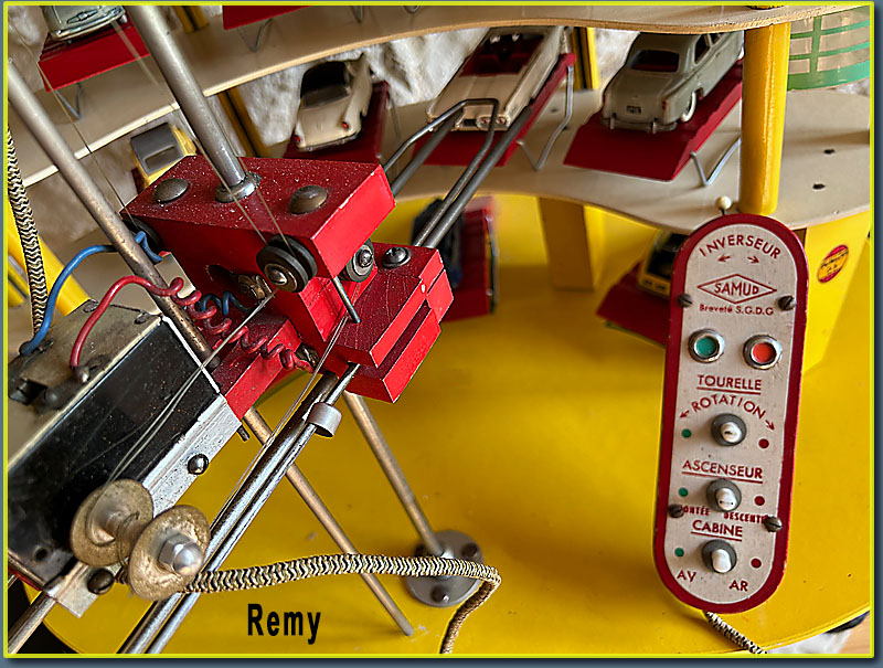 tele- park Samud detail interieur