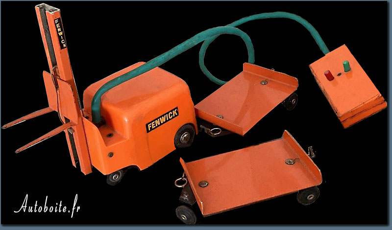Fenwick Depreux chariot élévateur déballé