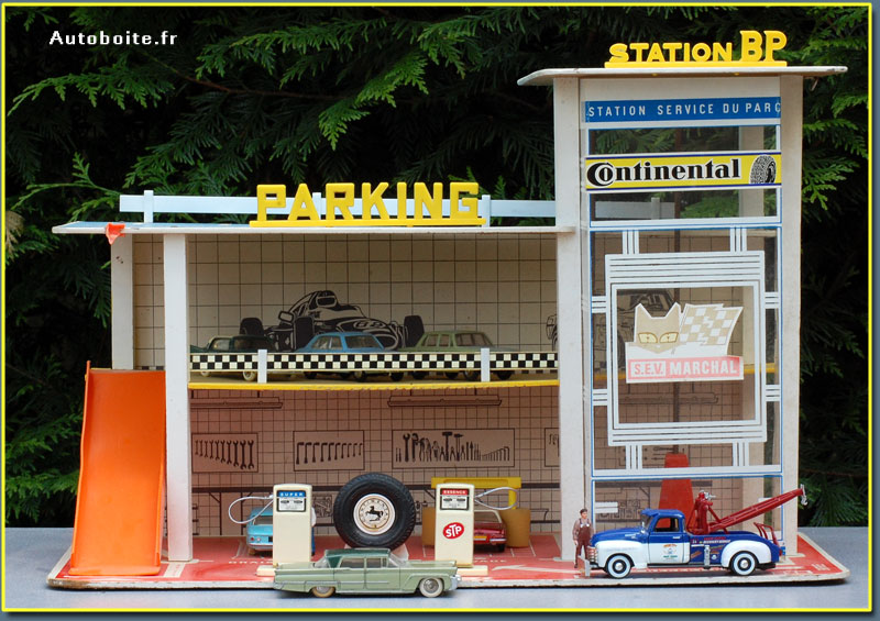 STATION-SERVICE PARKING GARAGE enfants Parking Garage voiture de