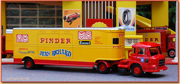 Saviem JL avec Remorque Fruehauf Consortium Rondeau 1:50 – Traffic