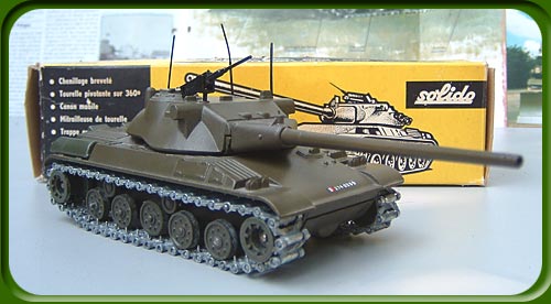 SOLIDO CHAR blindé AMX 30 N° 209 SOLIDO CHAR blindé AMX 30 N° 209