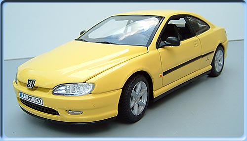 Peugeot 406 coupé Solido 1/18