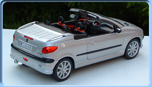 SOLIDO PEUGEOT 206 CC  ar