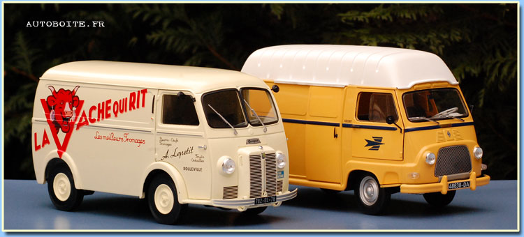 Peugeot D4A Norev 1/18 et Estafette