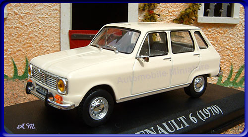 Renault 6 1/43 Altaya Antan