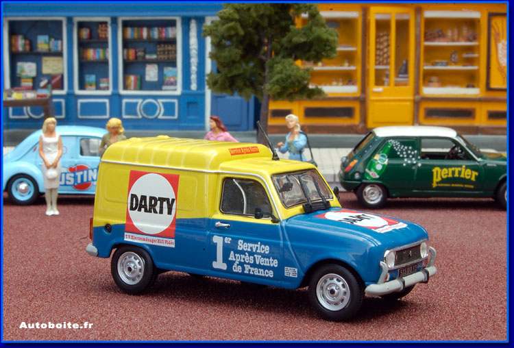 RENAULT 4 F6 Darty 1986 1/43 m6