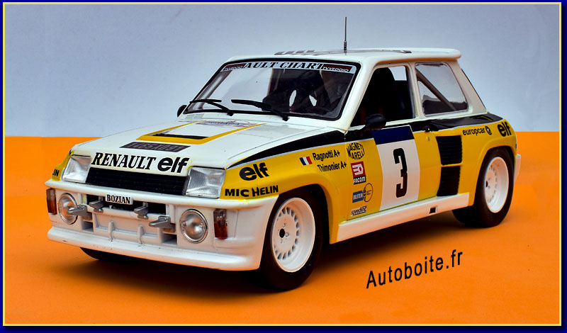  Renault 5 Turbo1/18 Altaya n°3