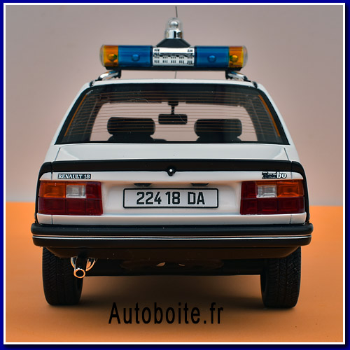 Ottomobile Renault 18 Police 1/18 ar