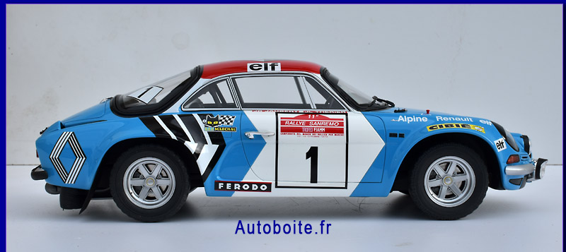 Alpine A110 San Remo Ottomobile  profil