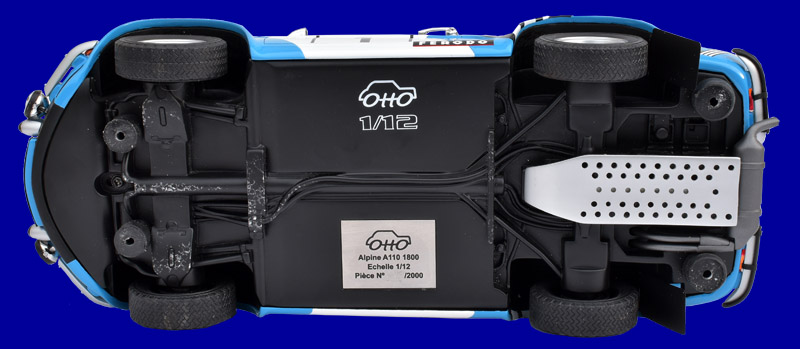 Alpine A110 San Remo Ottomobile  plancher