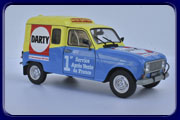 RENAULT 4 f6 Darty 1986 de Solido au 1/18 ème