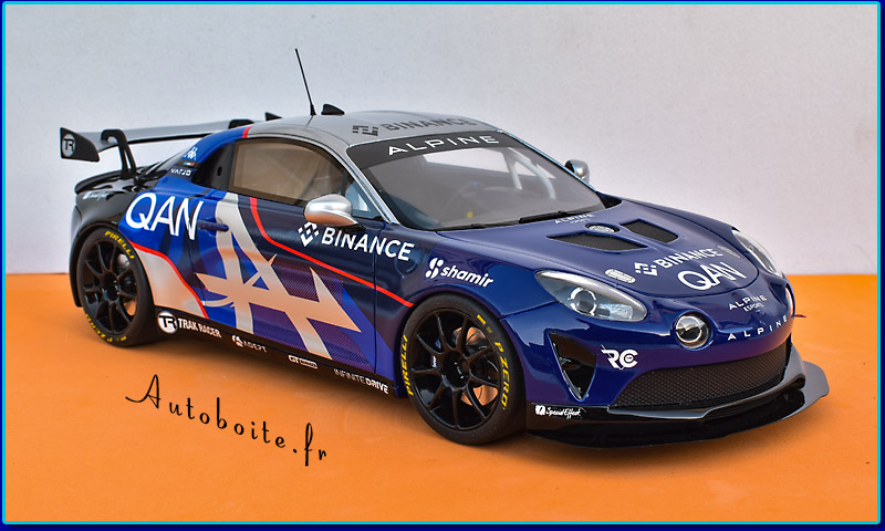 Renault Alpine A110 GT4 EVO eSports Series 2024 au 1/18 ème de Ottomobile