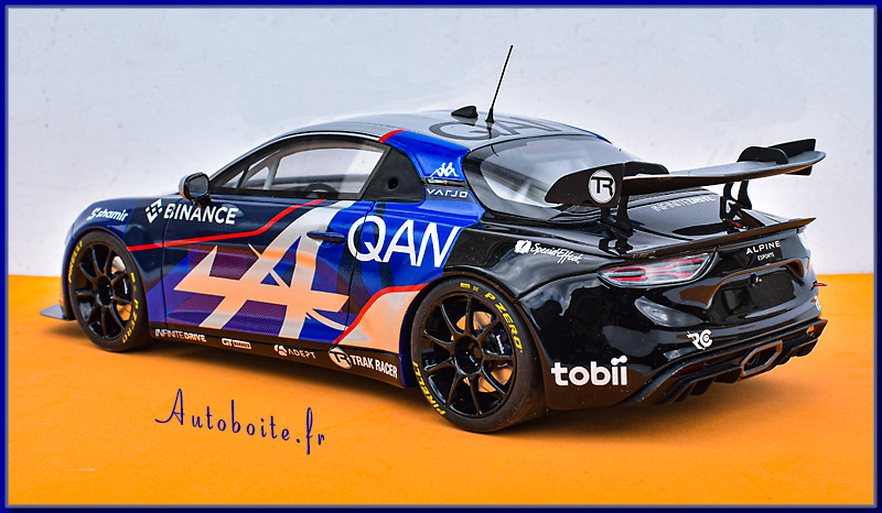 Renault Alpine A110 GT4 EVO eSports Series 2024 au 1/18 ème de Otto ar