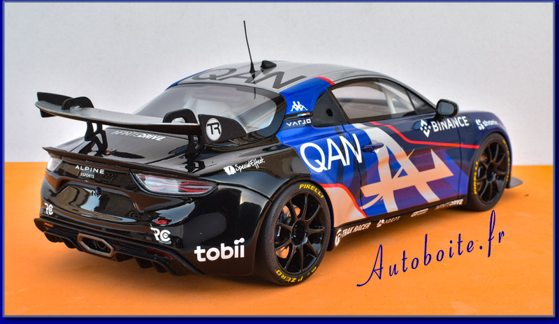 Renault Alpine A110 GT4 EVO eSports Series 2024 au 1/18 ème de Otto ar 2