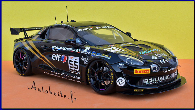 Renault Alpine A110 GT4 EVO European Series 2024 au 1/18 ème de Ottomobile