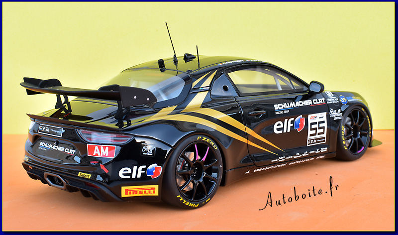 Renault Alpine A110 GT4 EVO European Series 2024 au 1/18 ème de Ottomobile ar 2