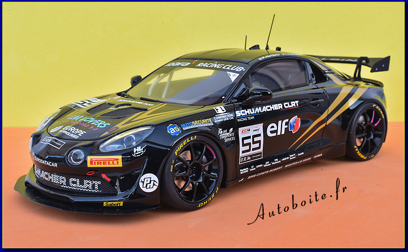 RenRenault Alpine A110 GT4 EVO European Series 2024 au 1/18 ème de Otto b