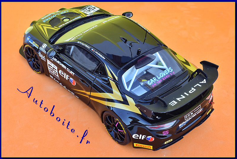 Renault Alpine A110 GT4 EVO European Series 2024 au 1/18 ème de Otto h ar
