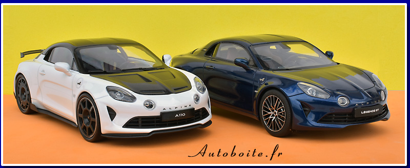 Renault Alpine A110 GT4 EVO European Series 2024 au 1/18 ème de Otto au 1/18 ème 