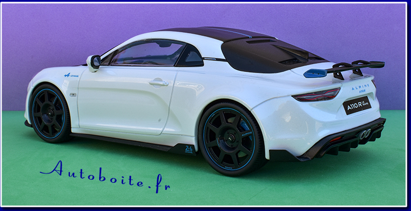 Alpine A110 R Turini 2025 Gris Tonnerre 1/18 Norev arb