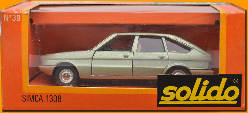 SIMCA CHRYSLER 1308 de SOLIDO au 1/43 &egrave;me boite