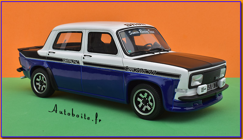 Simca  Rallye 2 SRT1977 au 1/18 &egrave;me de Otto