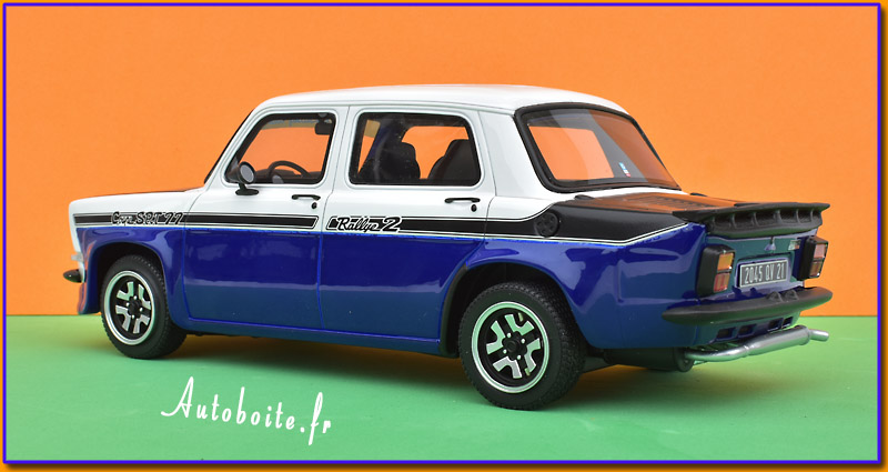 Simca  Rallye srt 1977 au 1/18 &egrave;me de Otto ar 