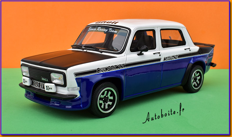Simca Rallye 2 SRT 1977 au 1/18 &egrave;me de  Otto B