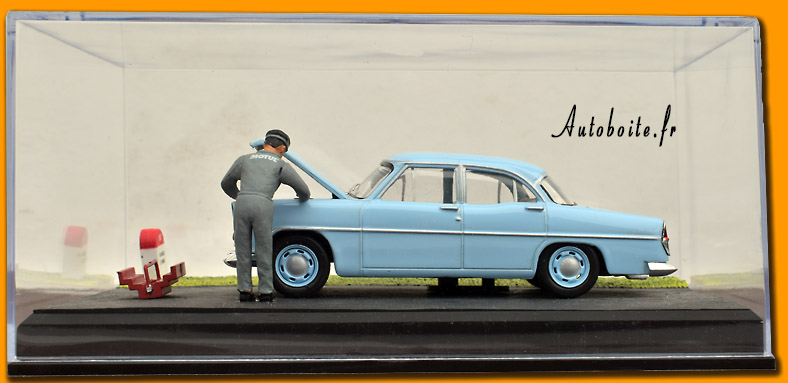 Route bleue SIMCA Trianon La panne n&deg;5 Altaya boite