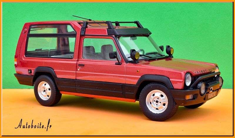 Matra Simca Rancho au 1/18 de KK/Scale