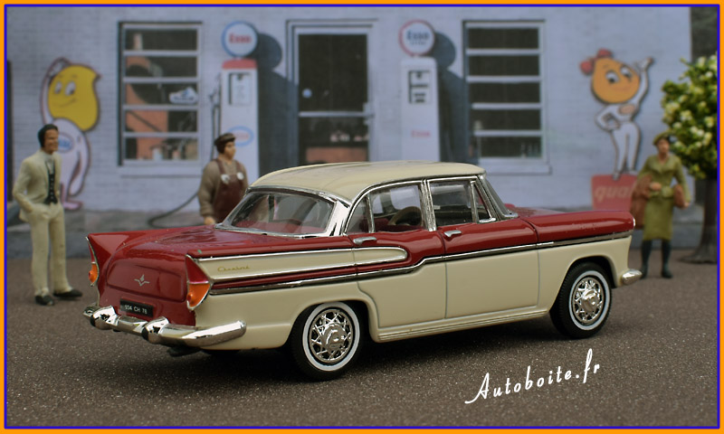 SIMCA CHAMBORD 1958 de Solido au 1/43 arri&egrave;re